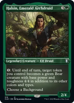 Halsin, Emerald Archdruid (Foil Etched)